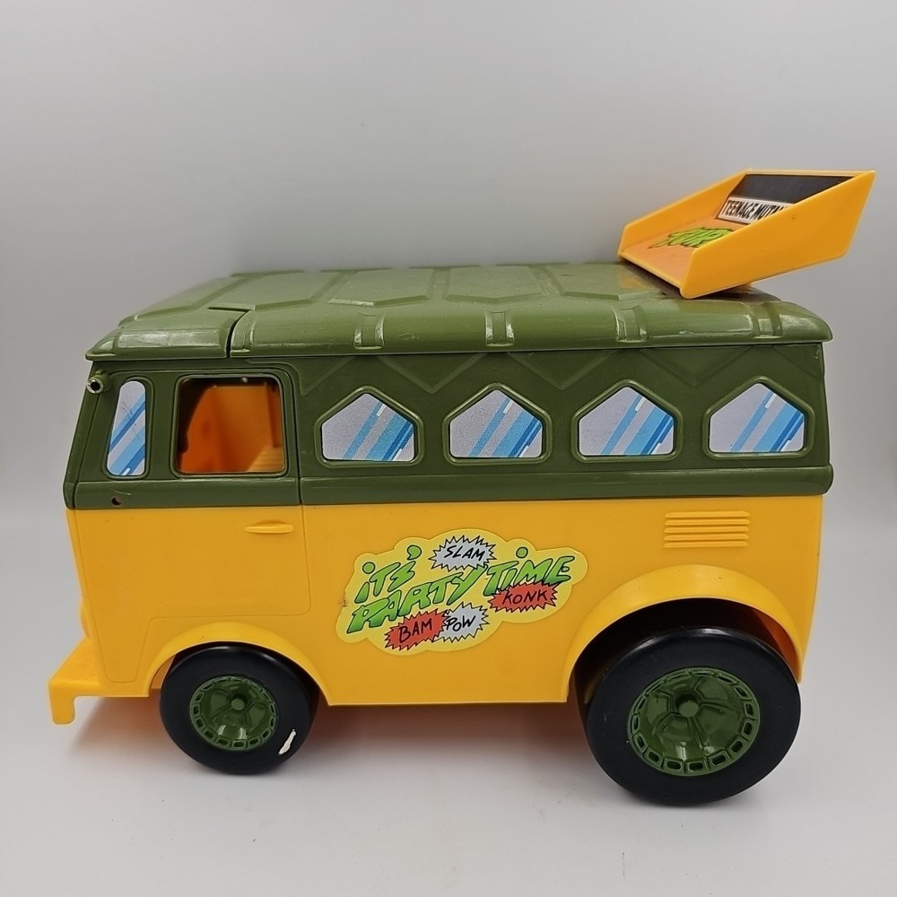 Teenage Mutant Ninja Turtles Vintage‎ 1989 TMNT Party Wagon Van Incomplete - Picture 3 of 8